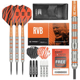 Target Raymond van Barneveld 23g tungsten darts set, imported from the UK