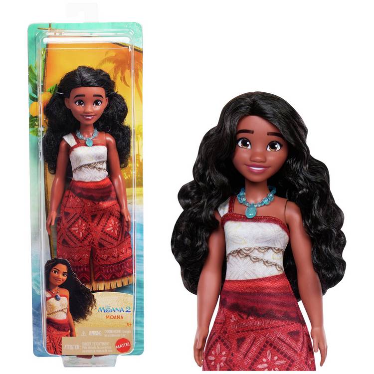 Disney Moana 2 fashion doll with accessories 32cm, UK version