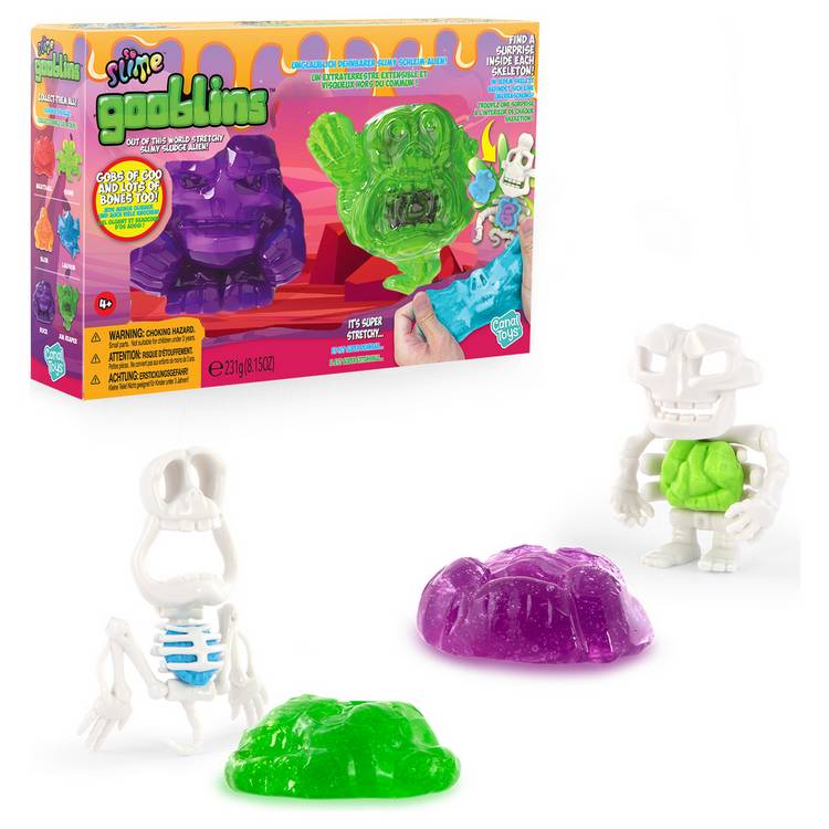 So Slime Gooblins Twin Pack slime toy, imported from the UK