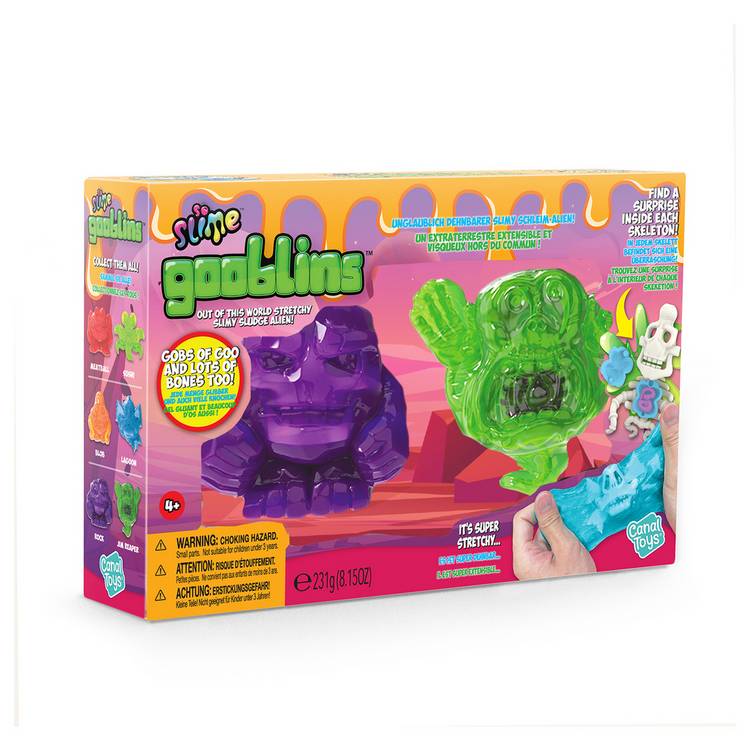 So Slime Gooblins Twin Pack slime toy, imported from the UK