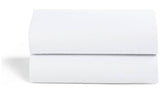 Snuz Baskit Twin Pack Sheets Plain White GOODS Argos