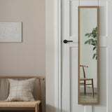 Home Essentials oak full length over the door mirror 120cm - British product