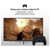 Sony DualSense Edge Midnight Black controller, imported from the UK
