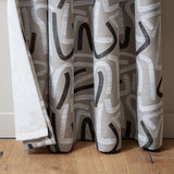 Habitat abstract jacquard curtains natural 117x137cm - British product