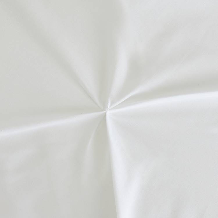 Argos Home pinch pleat pintuck white bedding set double (British brand)