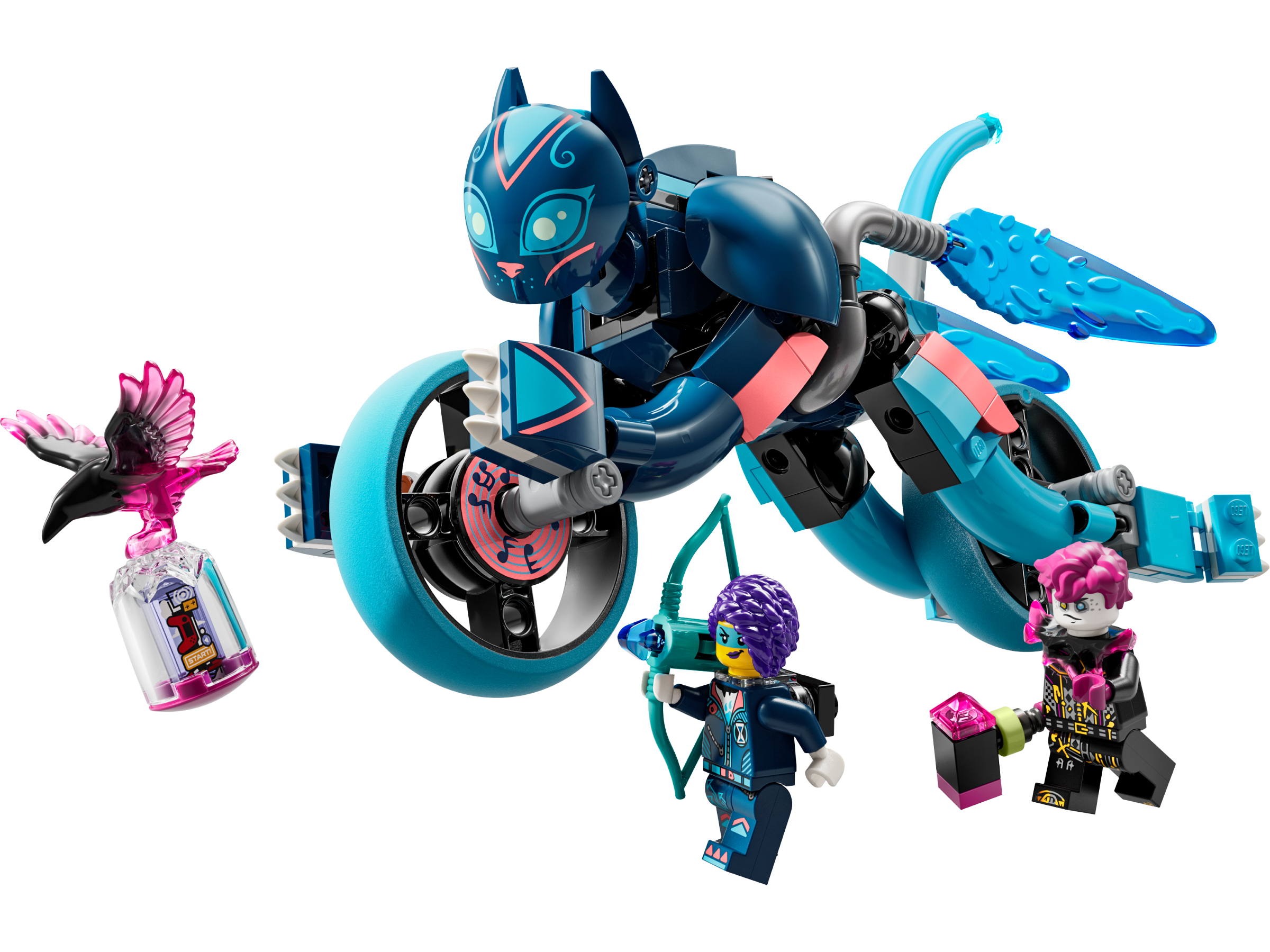 LEGO DREAMZzz Zoey's Cat Motorcycle 226pcs (British brand)