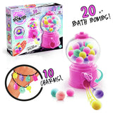 So Bomb bath bomb dispenser with mini bath bombs - British product