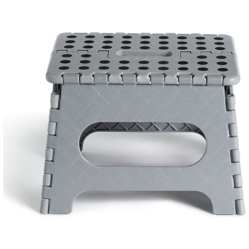 Argos Home step stool grey foldable design, imported from the UK