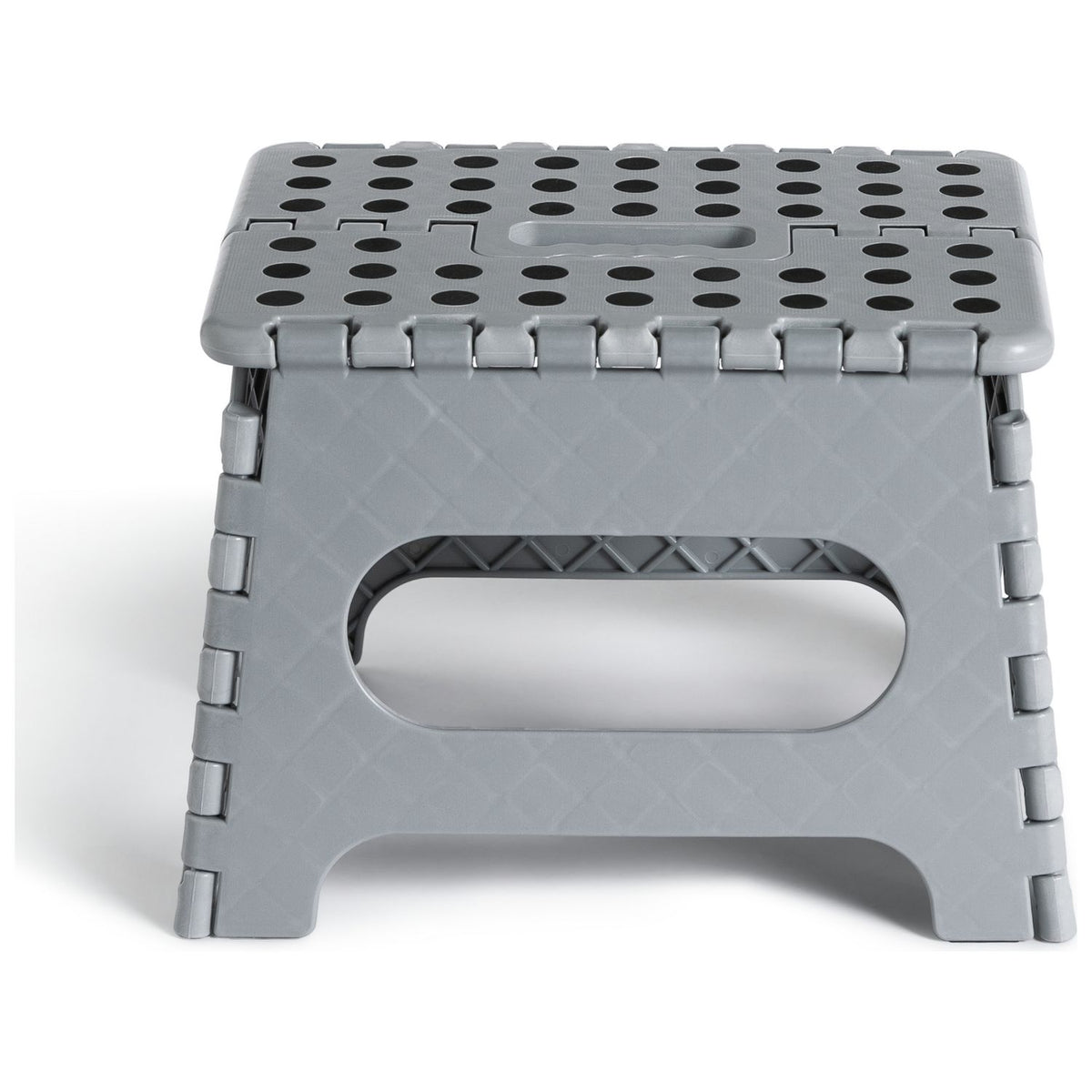 Argos Home step stool grey foldable design, imported from the UK