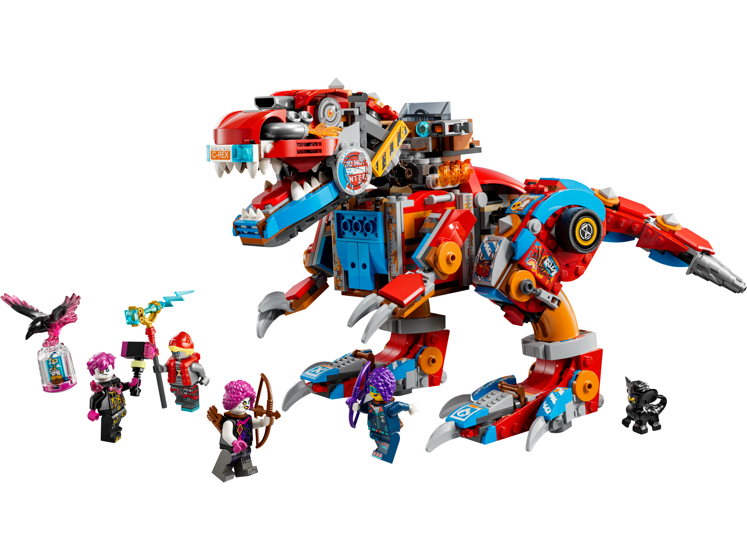LEGO Cooper Roboter Dinosaurier C-Rex 917 Teile - Britisches Produkt