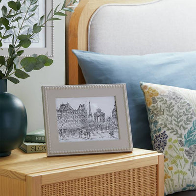 Argos Habitat Beaded Grey Wooden Picture Frame - 4x6- Buy online at McGrocer