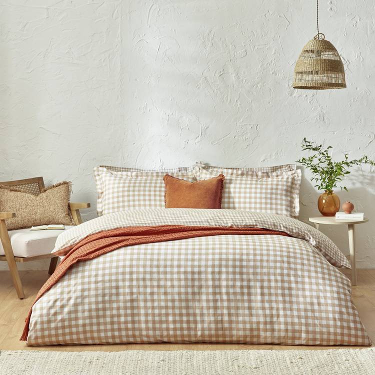 Yard Barton Cotton Check bedding set Single, UK version