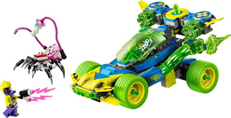 LEGO Mateo and the Z-Blob Action Race Car building set 485 pieces, imported from the UK