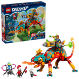 LEGO Mateo's Fire Chameleon Building Set 443 Pieces, imported from the UK