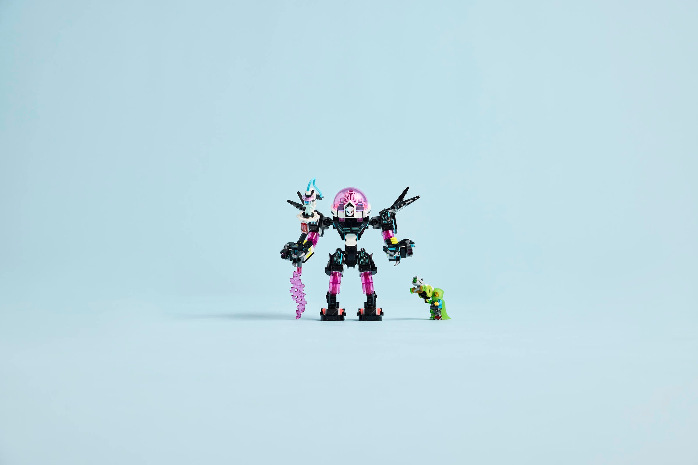 LEGO Mateo Cyber Brain Mech building set 368 pieces, imported from the UK