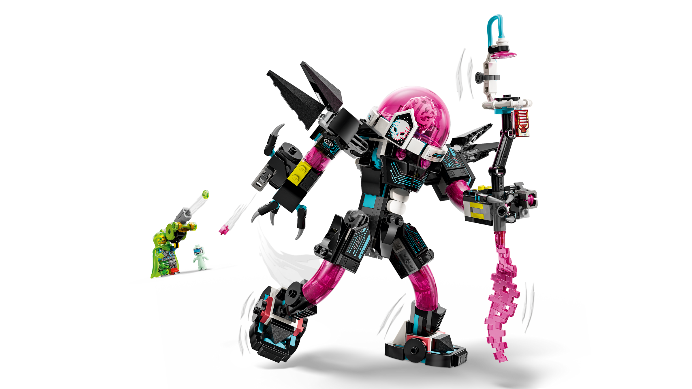 LEGO Mateo Cyber Brain Mech building set 368 pieces, imported from the UK