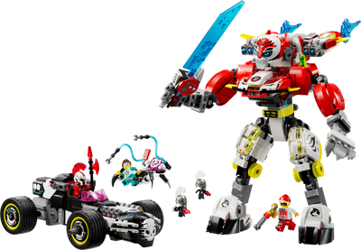 Lego LEGO DREAMZzz Cooper Tiger Mech Zero Hot Rod Car Building Set 1006 Pieces Ages 9+- Buy online at McGrocer