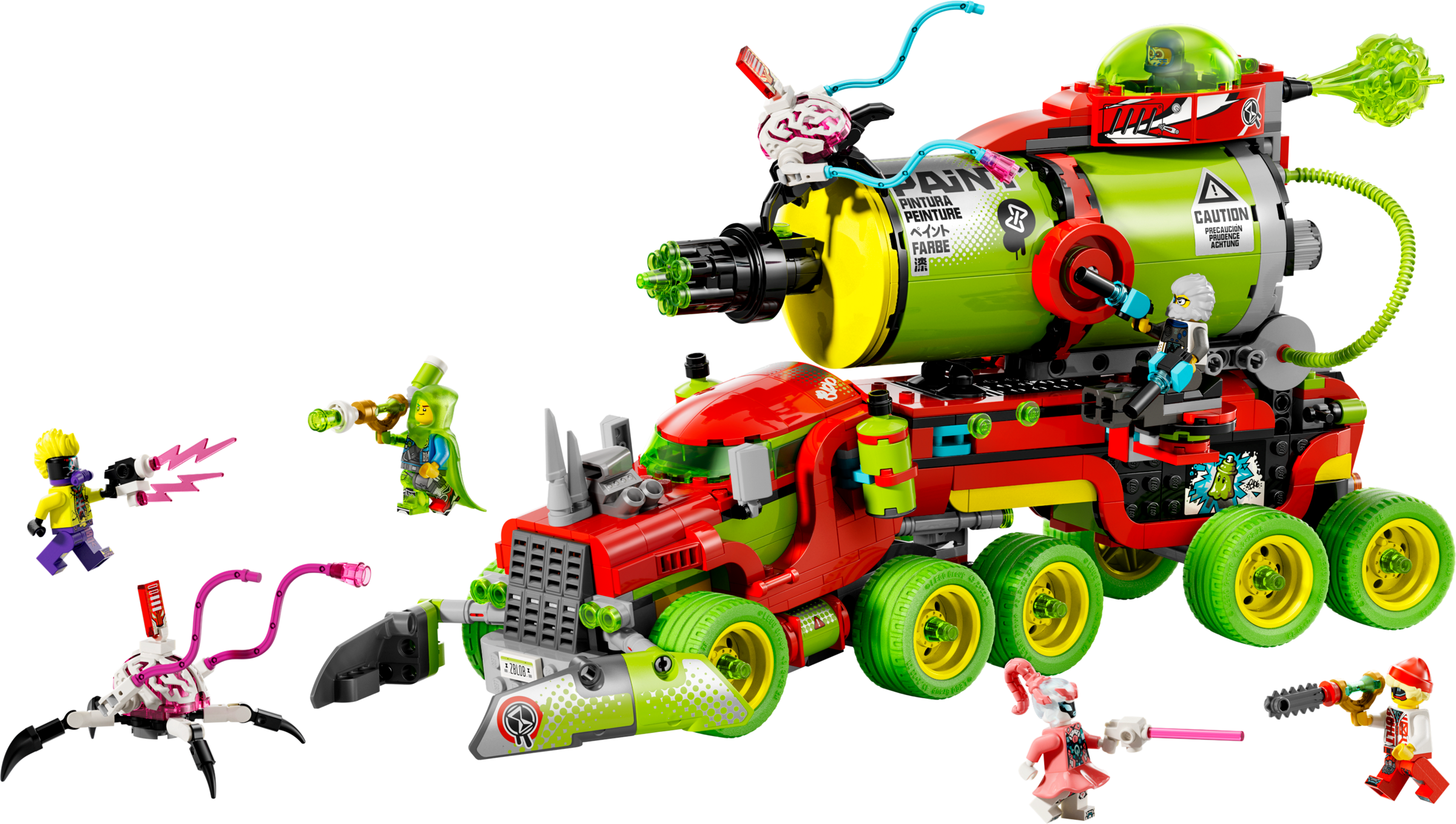 LEGO Dreamzzz Spray Paint Truck 929 Pieces, imported from the UK