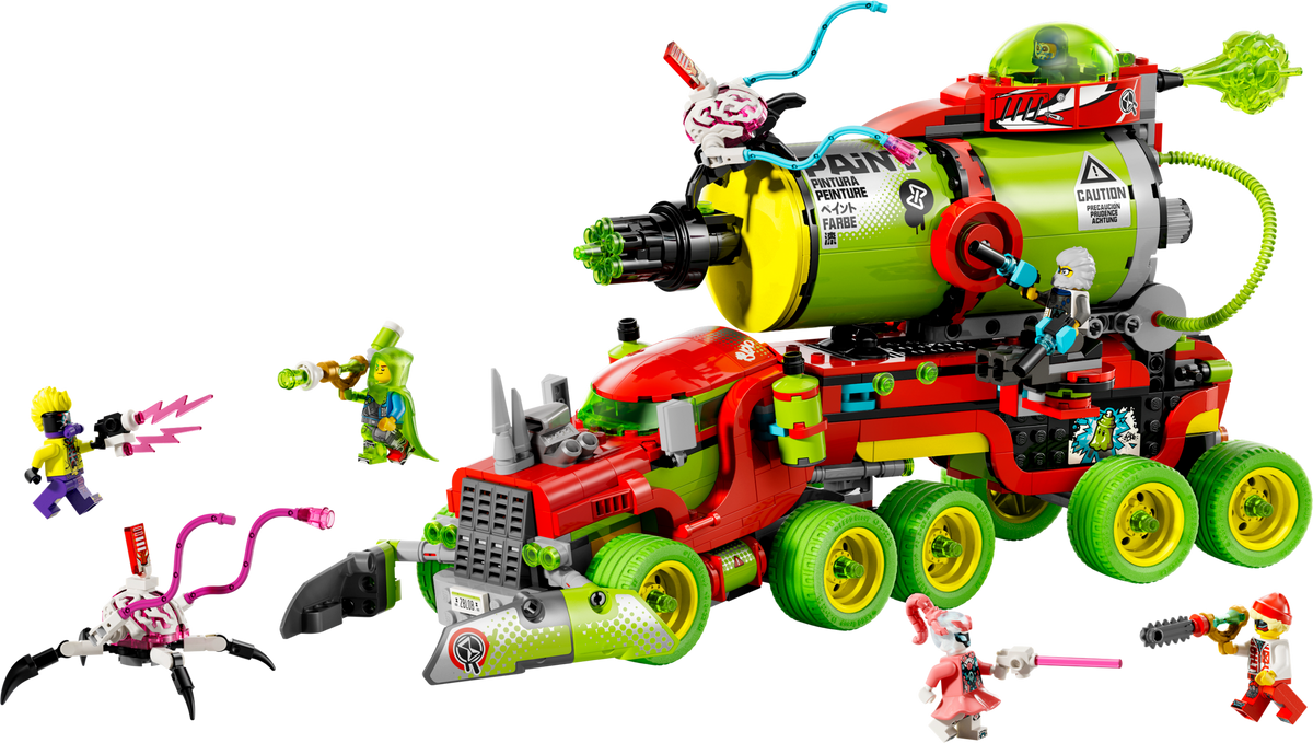 LEGO Dreamzzz Spray Paint Truck 929 Pieces, imported from the UK