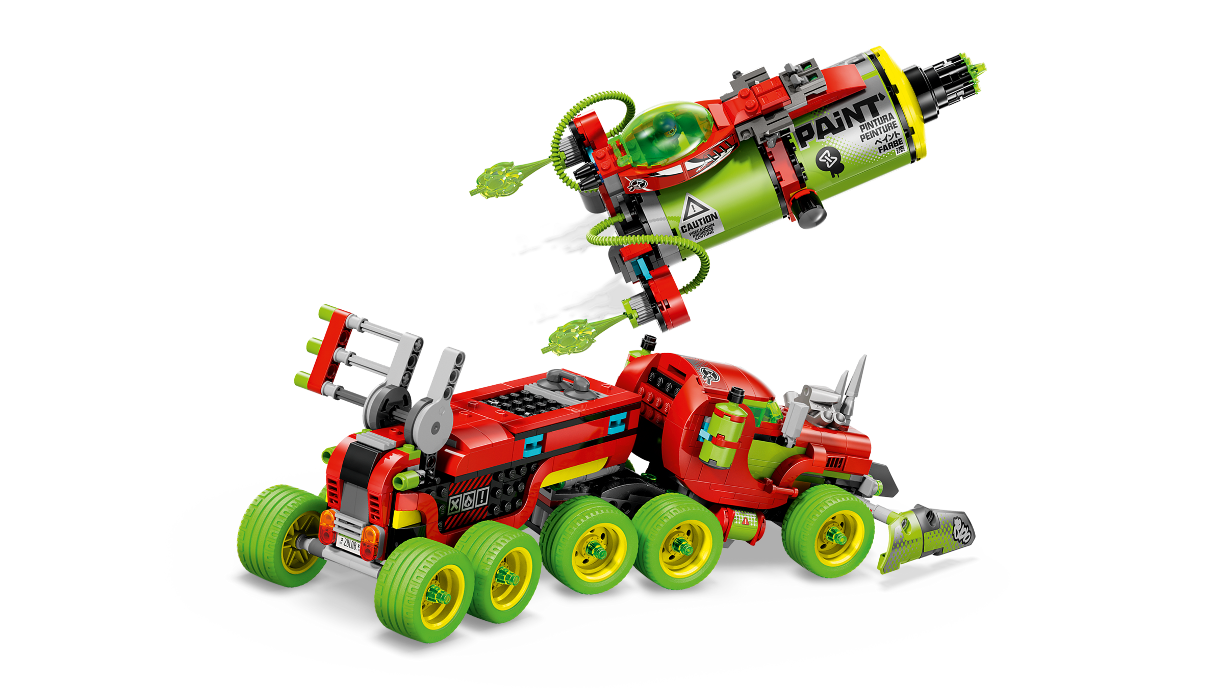 LEGO Dreamzzz Spray Paint Truck 929 Pieces, imported from the UK
