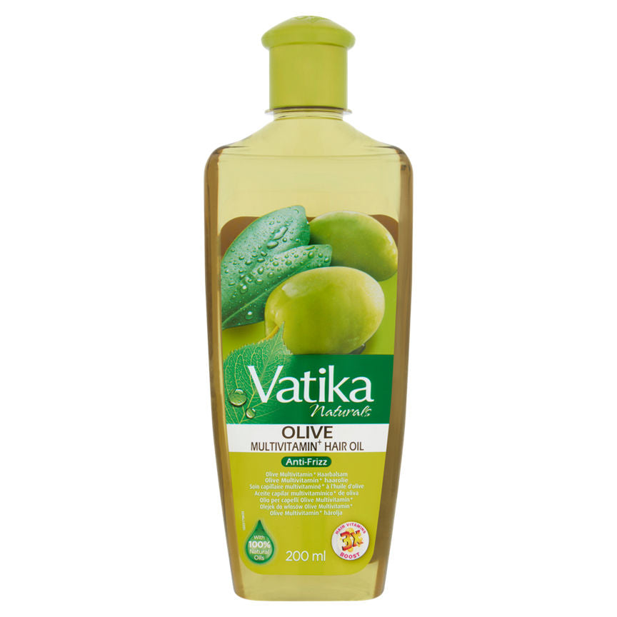 Vatika Naturals Olive Enriched Hair Oil Nourish & Protect GOODS ASDA   