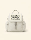 Prada Re-Nylon Explore Woven backpack, imported from the UK