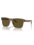 Emporio Armani EA4208 sunglasses brown lenses acetate frame (British brand)