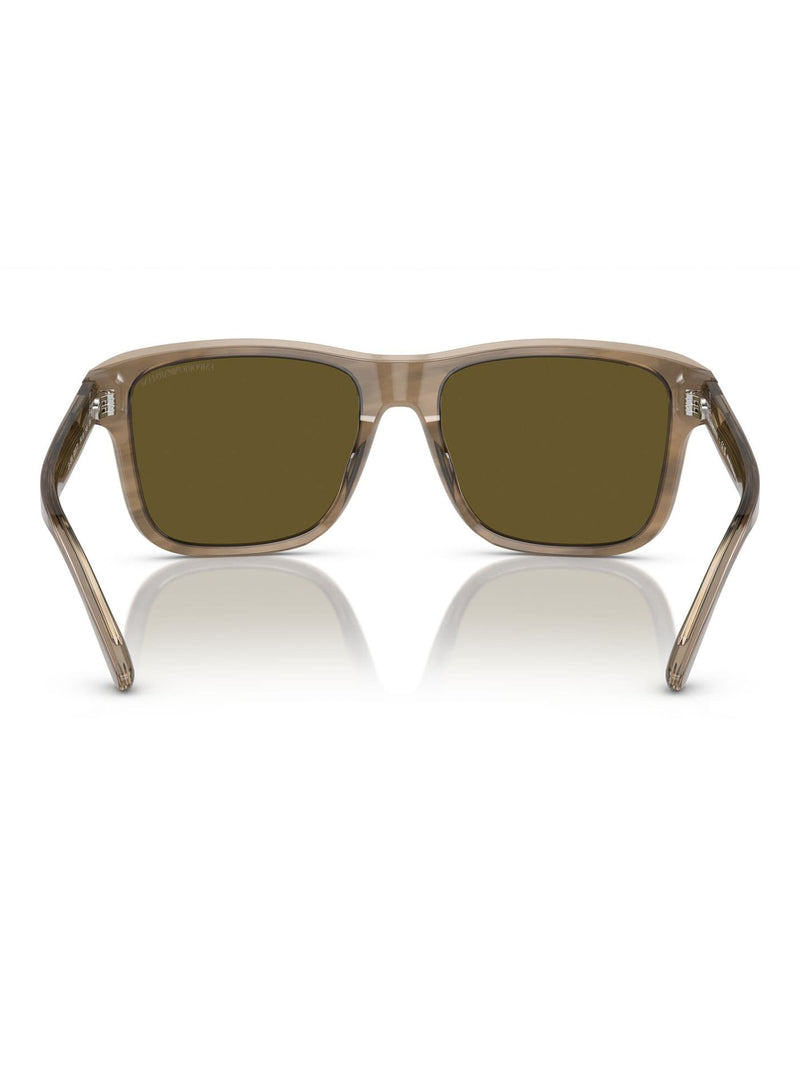 Emporio Armani EA4208 sunglasses brown lenses acetate frame (British brand)
