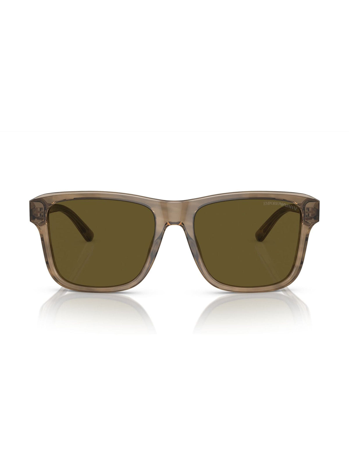 Emporio Armani EA4208 sunglasses brown lenses acetate frame (British brand)