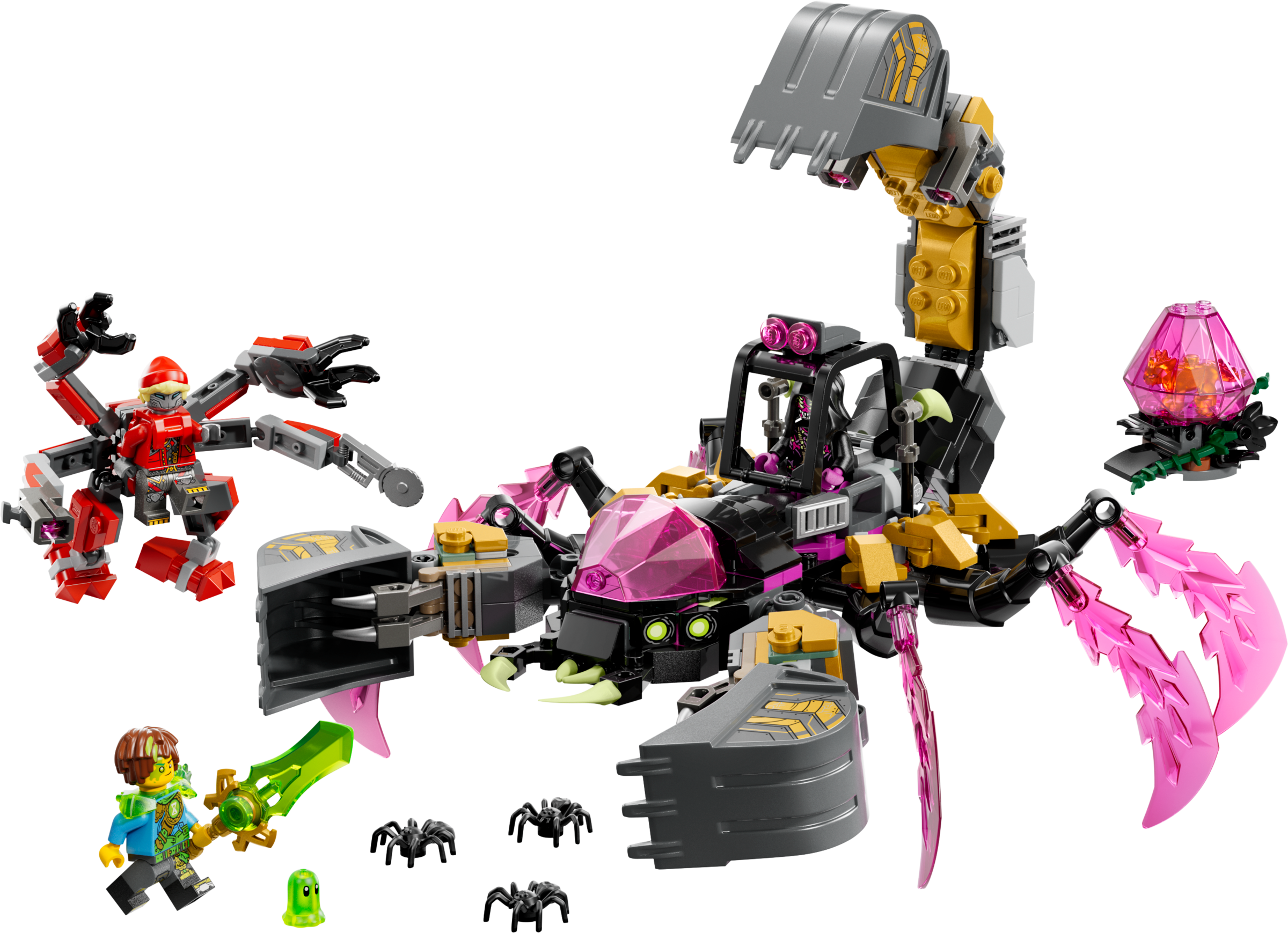 LEGO building set Nightmare Scorpion Digger 505 pieces, UK version