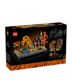Lego Autumn Cottage Garden Model Kit with house and trees, UK version