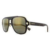 Versace VE2199 brown mirrored sunglasses - British product