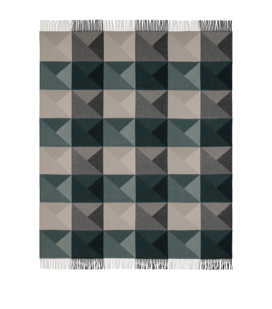 Begg x Co Cashmere Arran Braque Throw Blanket 147cm x 183cm - British product