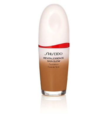 Shiseido Revitalessence Skin Glow Foundation SPF30 30ml GOODS Boots 410 Sunstone  