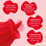 Skins Rose Lix vibrator sex toy - British product