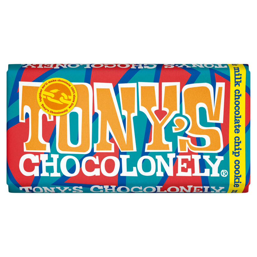 Tony's Chocolonely Milk Chocolate Chip Cookie 180g GOODS ASDA   