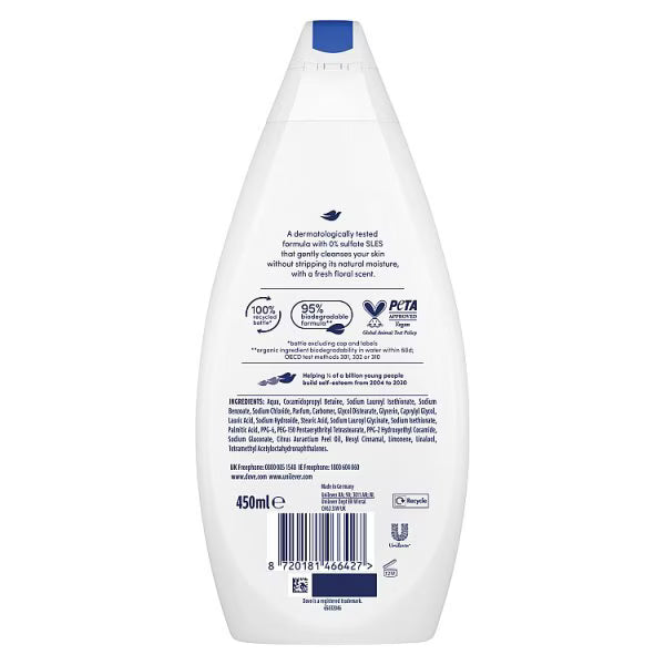 Dove Nourishing Body Wash 450 ml - British product