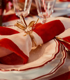 Summerill & Bishop Linen Stripe napkin 50cm x 50cm (British brand)