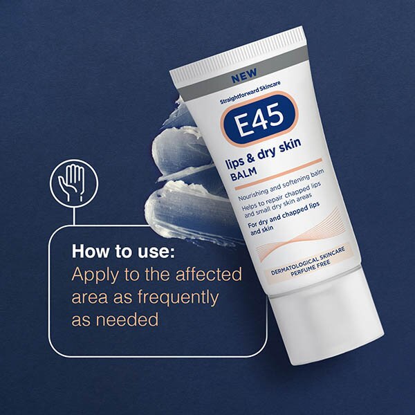 E45 Lips & Dry Skin Nourishing Multi-Purpose Balm 30Ml GOODS Superdrug   