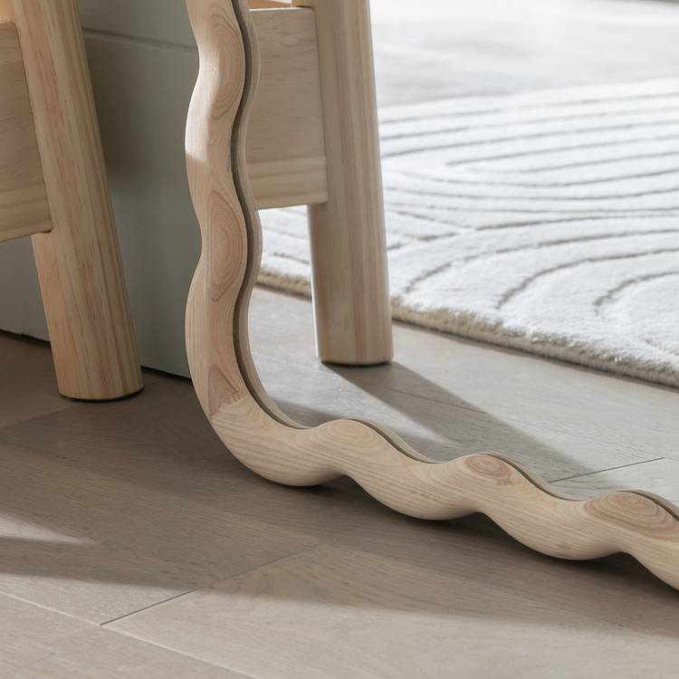 Habitat full length wavy mirror 150x55cm, imported from the UK