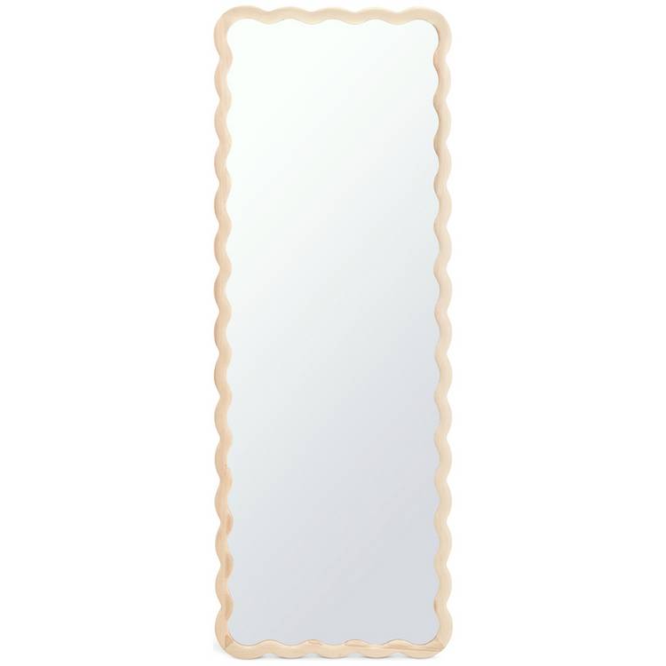 Habitat full length wavy mirror 150x55cm, imported from the UK