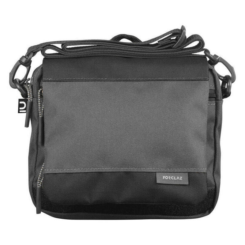 Decathlon multi pocket shoulder bag black - British product