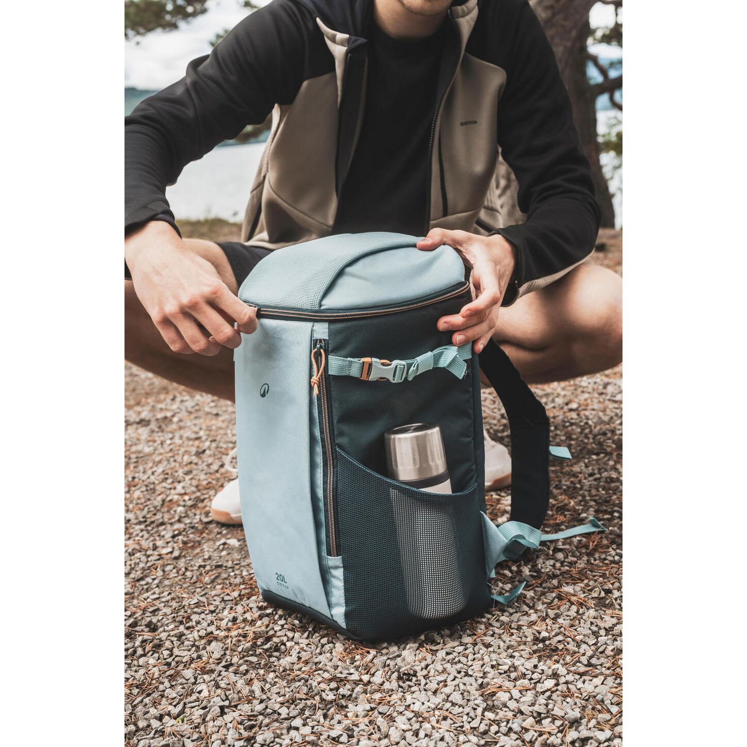 Decathlon ice backpack cooler 20L insulated, UK version