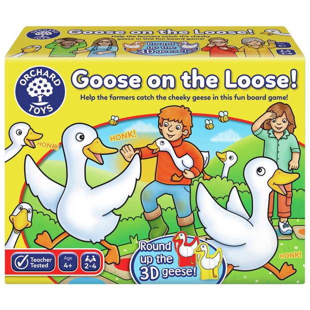 Orchard Toys Goose On The Loose board game, UK version