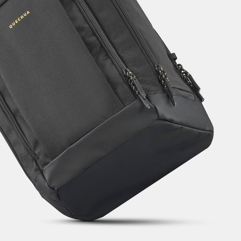 Decathlon multi-compartment backpack 23L black, UK version