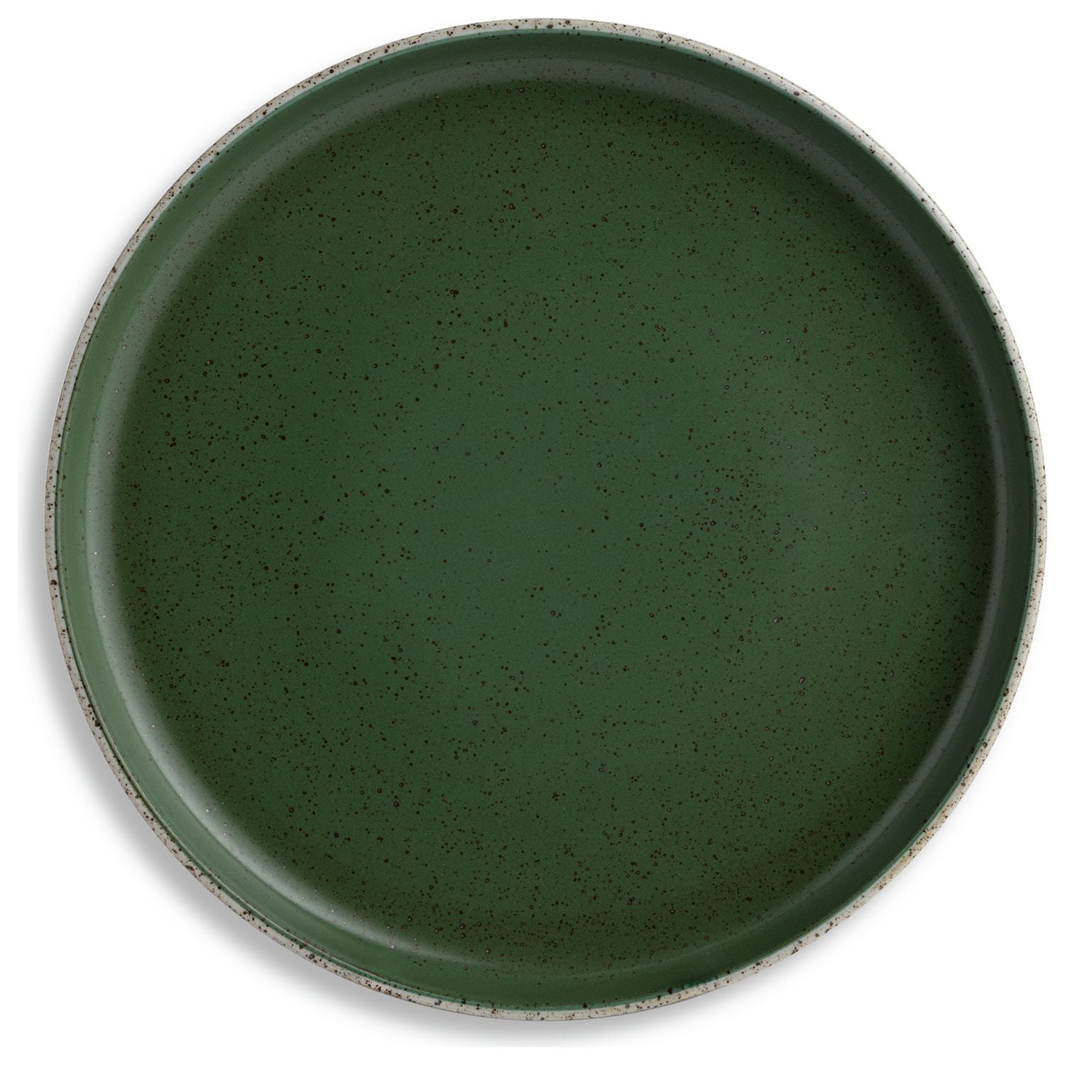 Habitat raw edge speckle stoneware dinner set 12 piece, imported from the UK