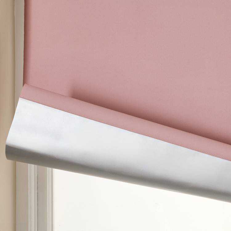 Habitat blush blackout roller blind 60cm - British product
