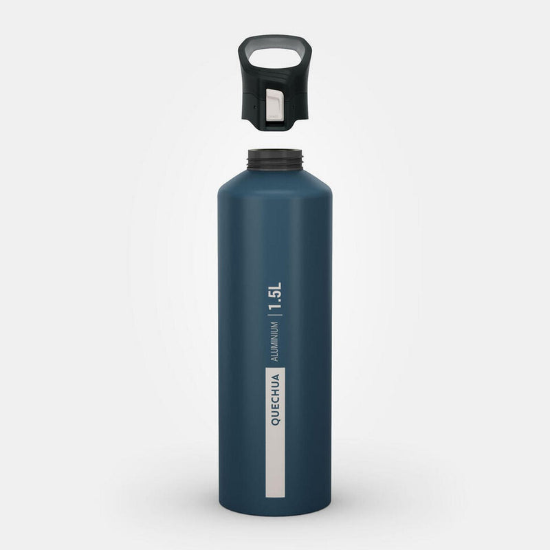Decathlon aluminium flask blue, imported from the UK