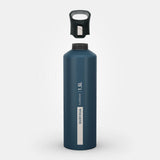 Decathlon aluminium flask blue, imported from the UK