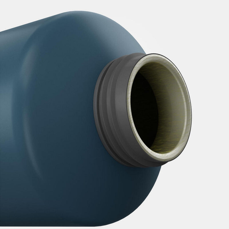 Decathlon aluminium flask blue, imported from the UK